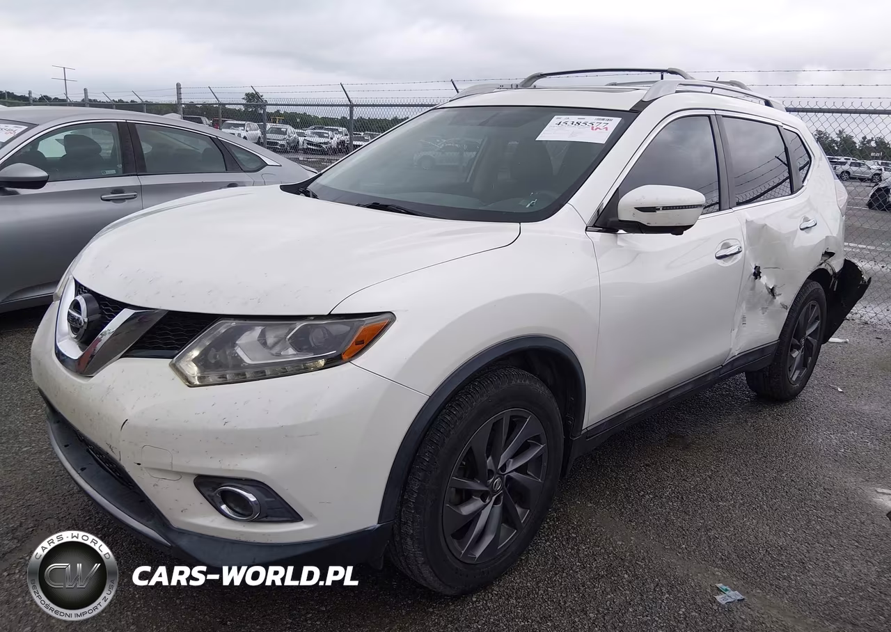 2016 Nissan Rogue Sl VIN:5N1AT2MT7GC918764 - 2