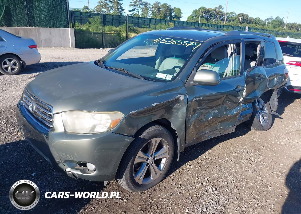 2008 Toyota Highlander Sport VIN:JTEES43A182095031 - 2