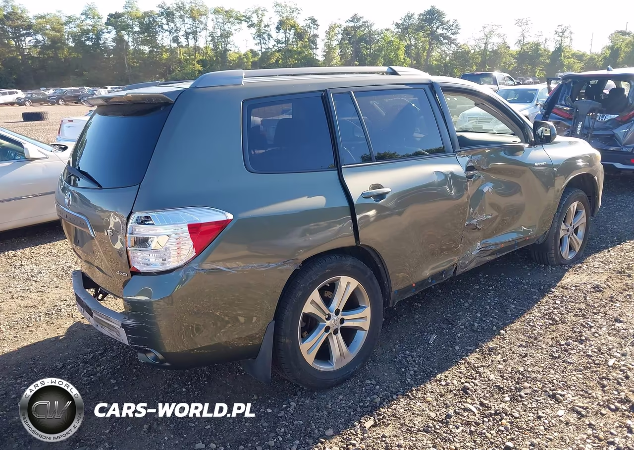 2008 Toyota Highlander Sport VIN:JTEES43A182095031 - 4