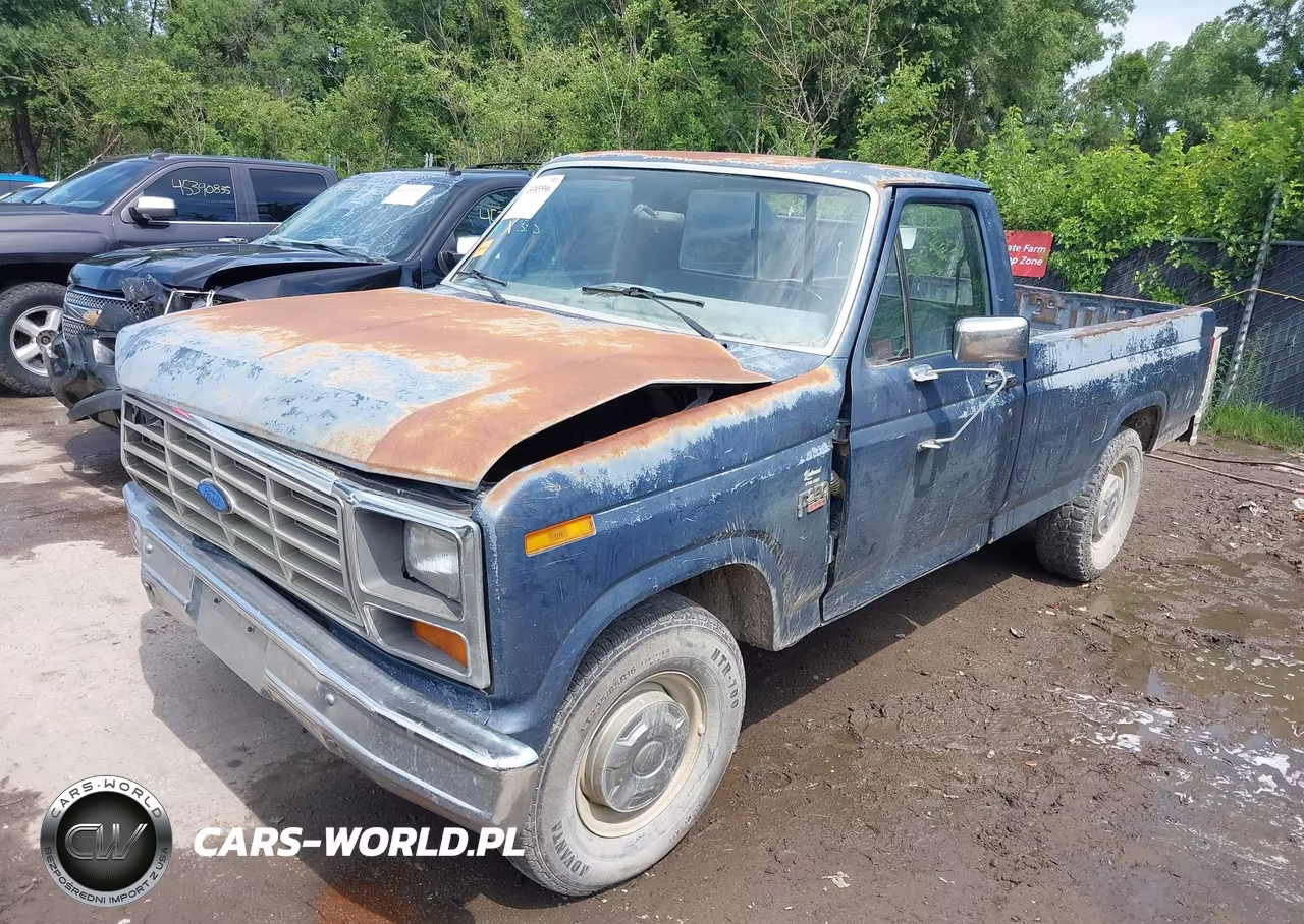 1986 Ford F250 VIN:1FTEF25H1GKB40717 - 2