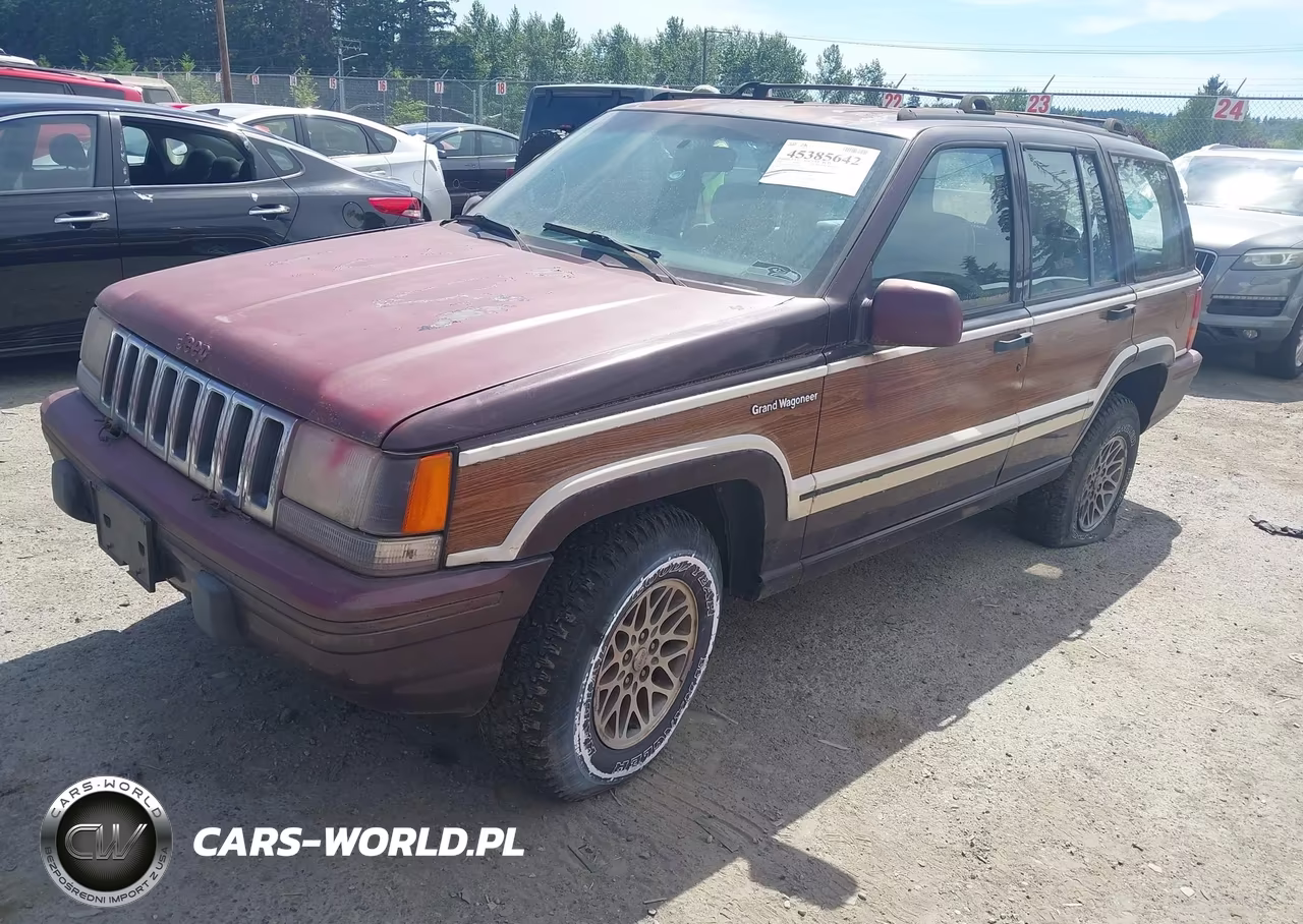 1993 Jeep Grand Cherokee Sport VIN:1J4GZ88Y7PC567208 - 2