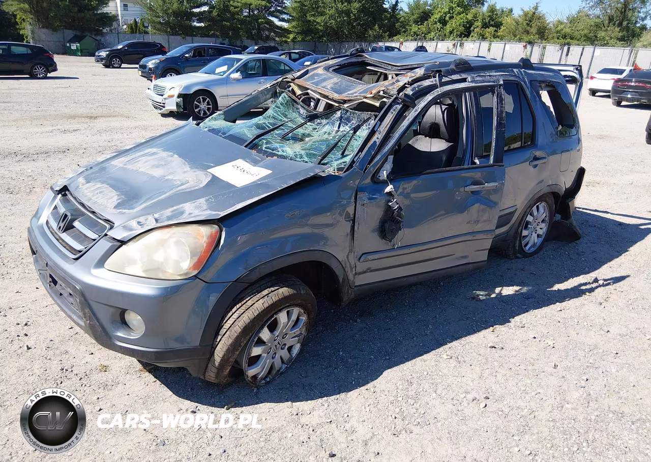 2006 Honda Cr-V Se VIN:SHSRD789X6U437112 - 2