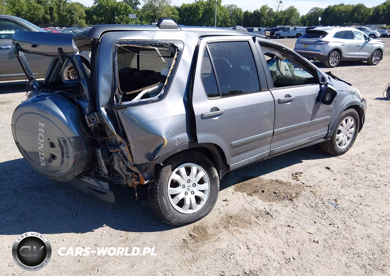 2006 Honda Cr-V Se VIN:SHSRD789X6U437112 - 4