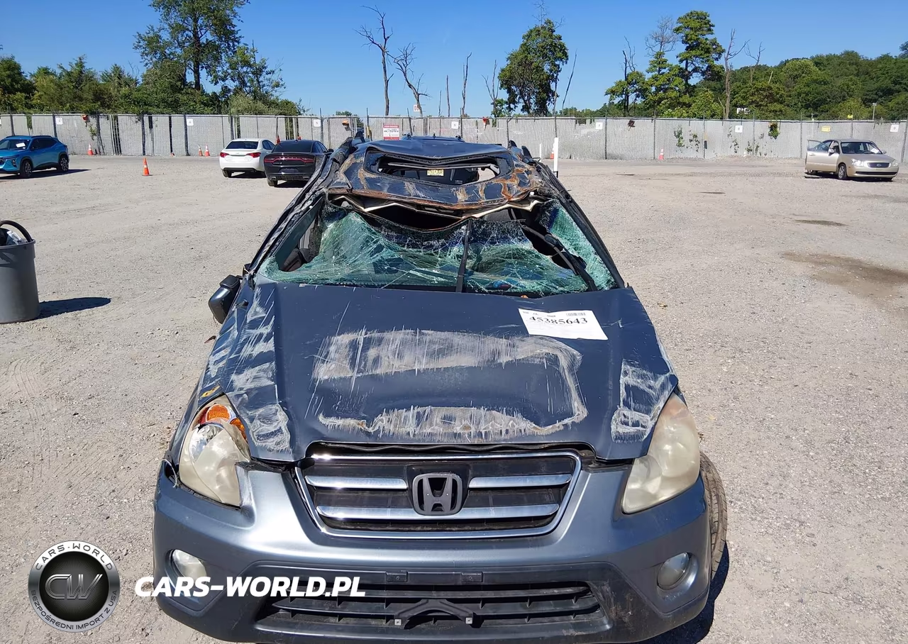 2006 Honda Cr-V Se VIN:SHSRD789X6U437112 - 6