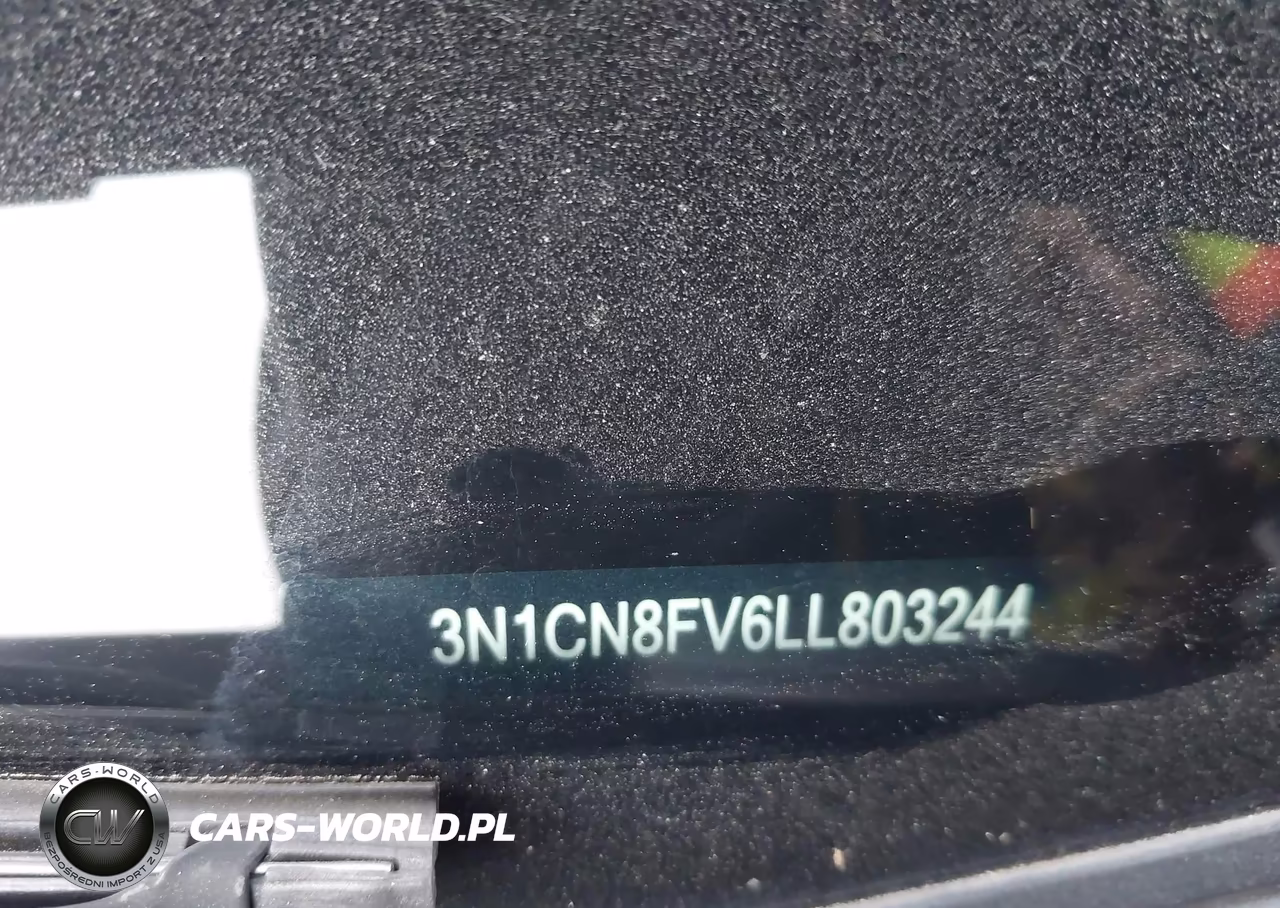 2020 Nissan Versa Sr Xtronic Cvt VIN:3N1CN8FV6LL803244 - 9
