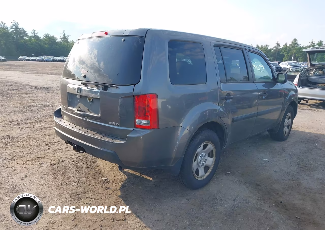 2011 Honda Pilot Lx VIN:5FNYF4H27BB068816 - 4