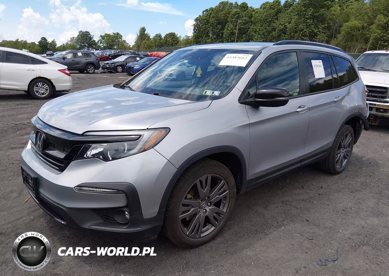 2022 Honda Pilot Awd Sport VIN:5FNYF6H34NB067017 - 2