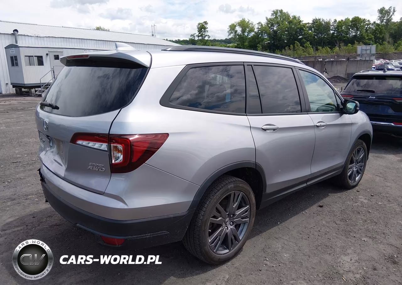 2022 Honda Pilot Awd Sport VIN:5FNYF6H34NB067017 - 4