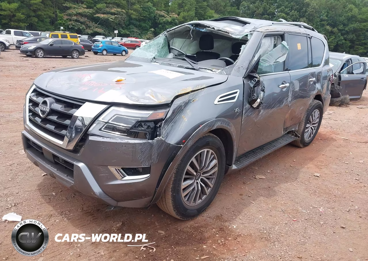 2022 Nissan Armada Sl 2Wd VIN:JN8AY2BA9N9390859 - 2