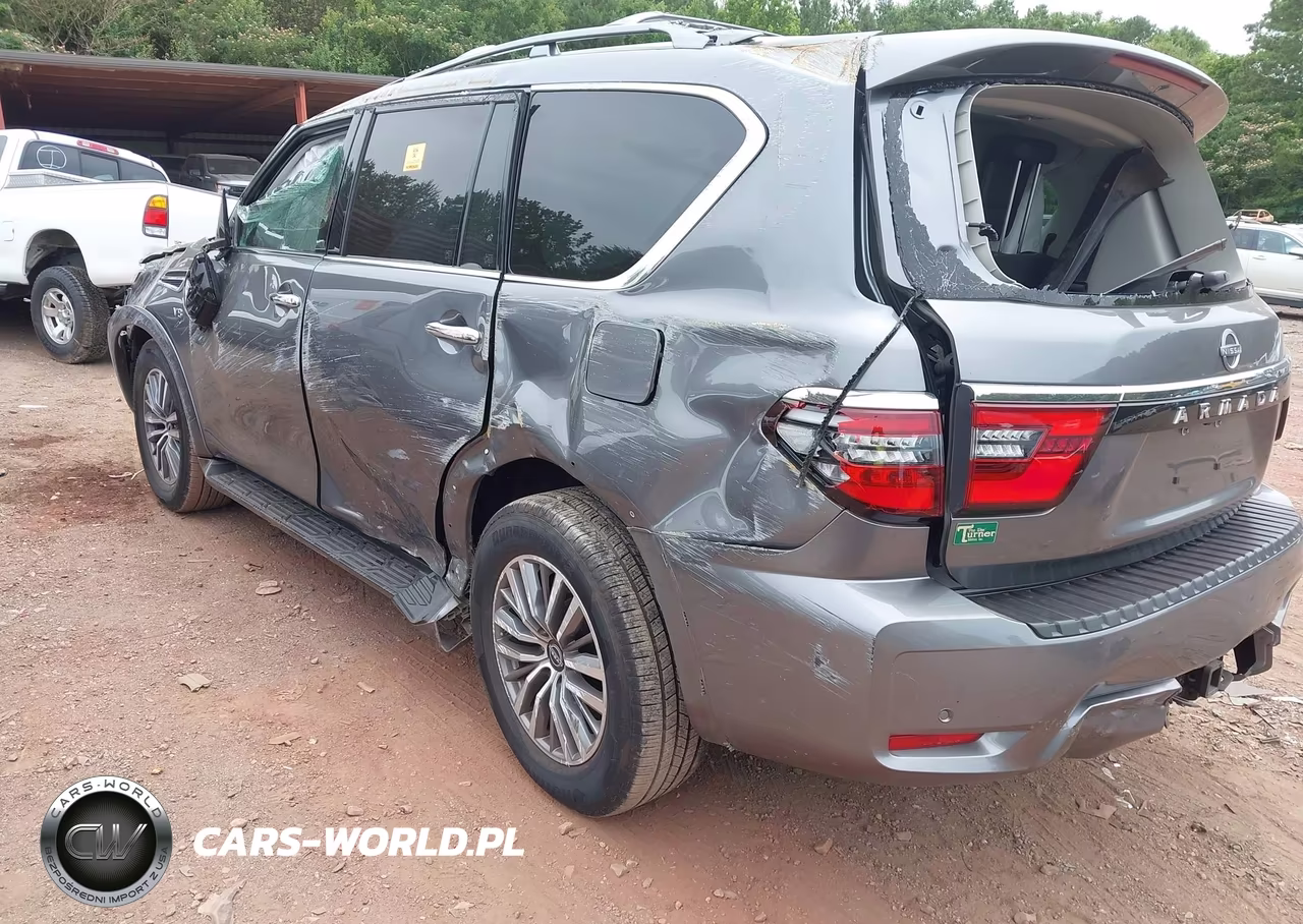 2022 Nissan Armada Sl 2Wd VIN:JN8AY2BA9N9390859 - 3