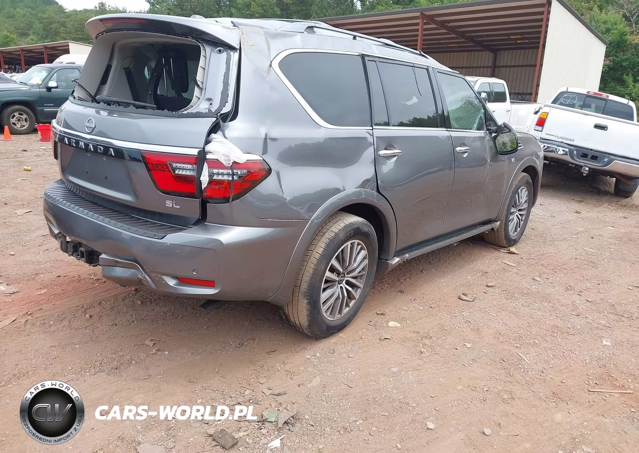 2022 Nissan Armada Sl 2Wd VIN:JN8AY2BA9N9390859 - 4