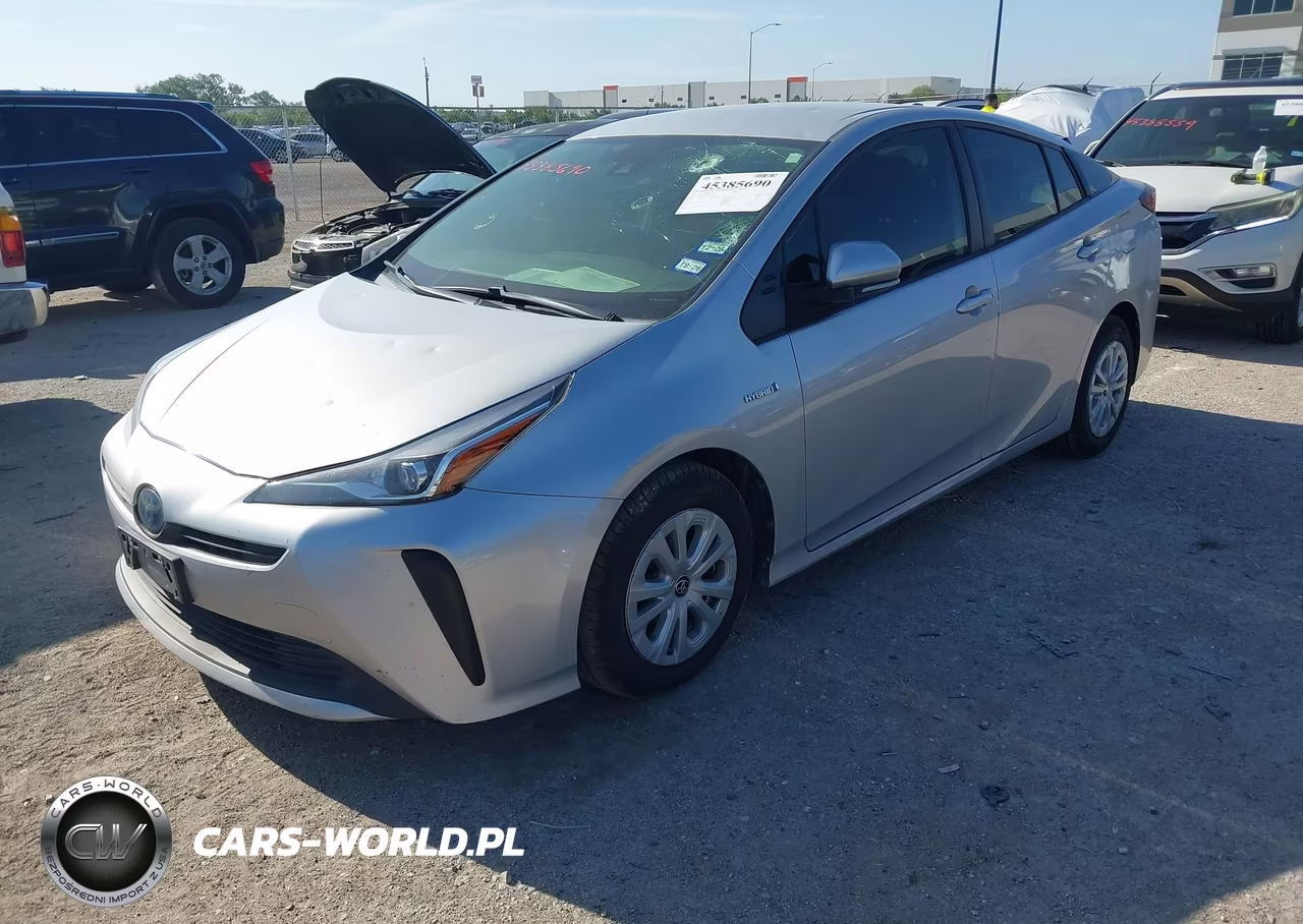 2019 Toyota Prius L Eco VIN:JTDKARFU6K3101534 - 2