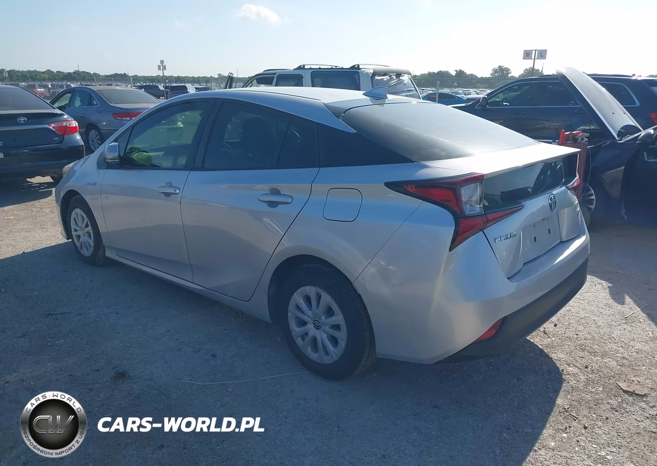 2019 Toyota Prius L Eco VIN:JTDKARFU6K3101534 - 3