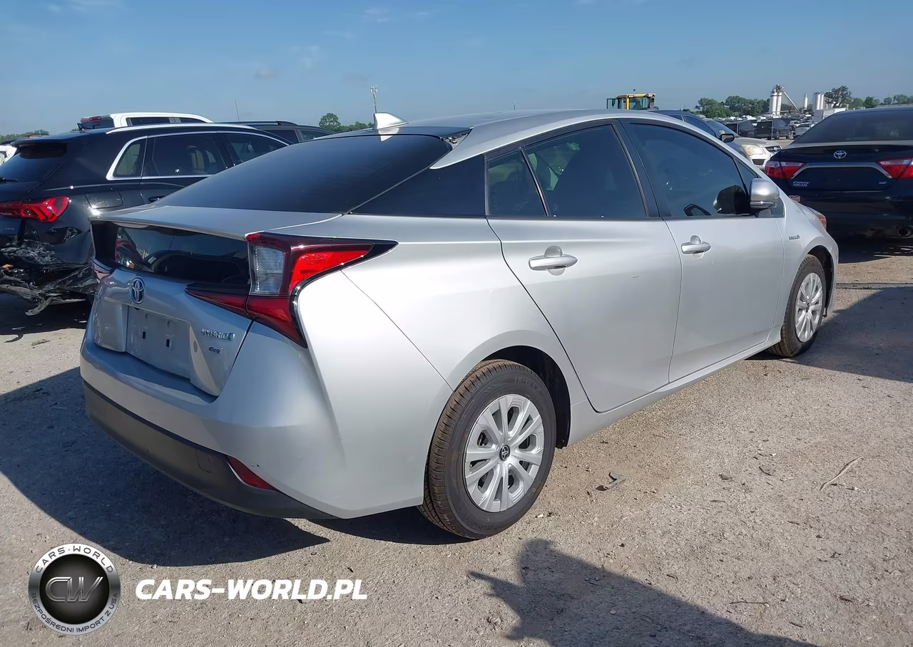 2019 Toyota Prius L Eco VIN:JTDKARFU6K3101534 - 4