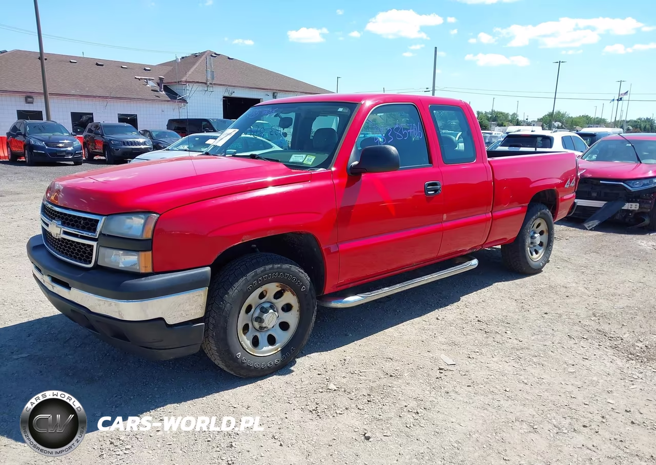 2007 Chevrolet Silverado 1500 Classic Work Truck VIN:1GCEK19V87E136197 - 2