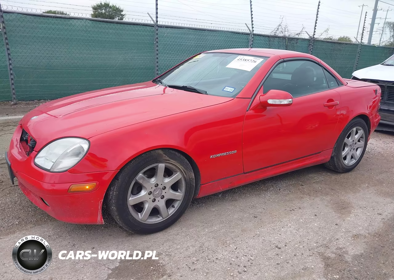2002 Mercedes-Benz Slk 230 Kompressor VIN:WDBKK49F22F240019 - 2