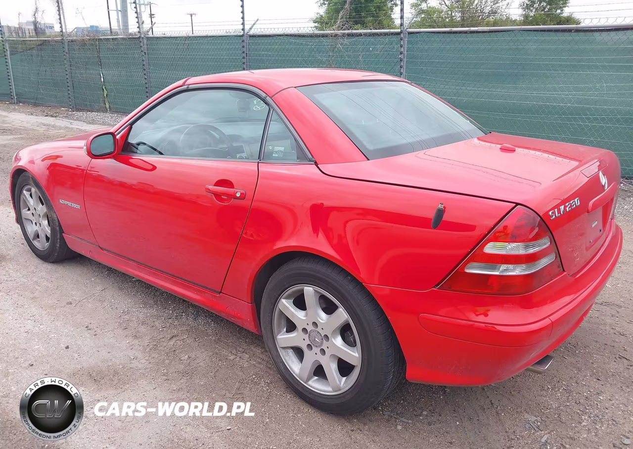 2002 Mercedes-Benz Slk 230 Kompressor VIN:WDBKK49F22F240019 - 3