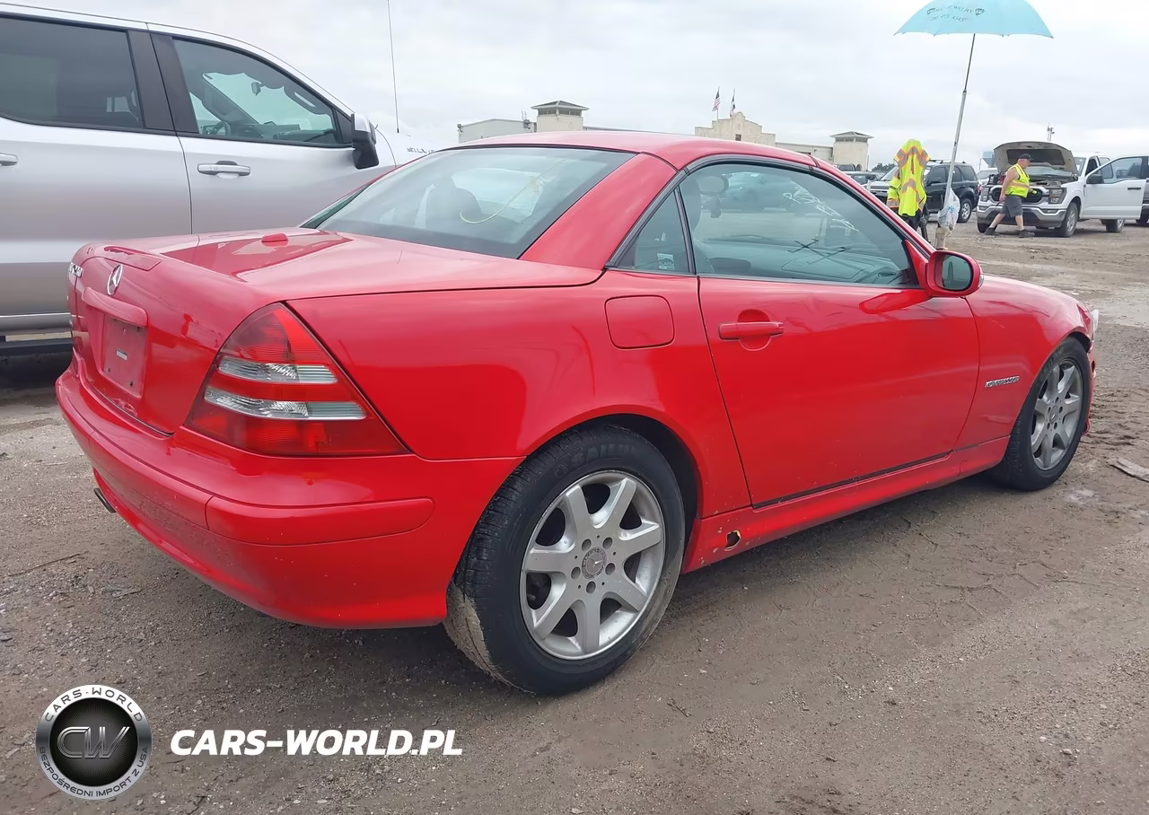 2002 Mercedes-Benz Slk 230 Kompressor VIN:WDBKK49F22F240019 - 4