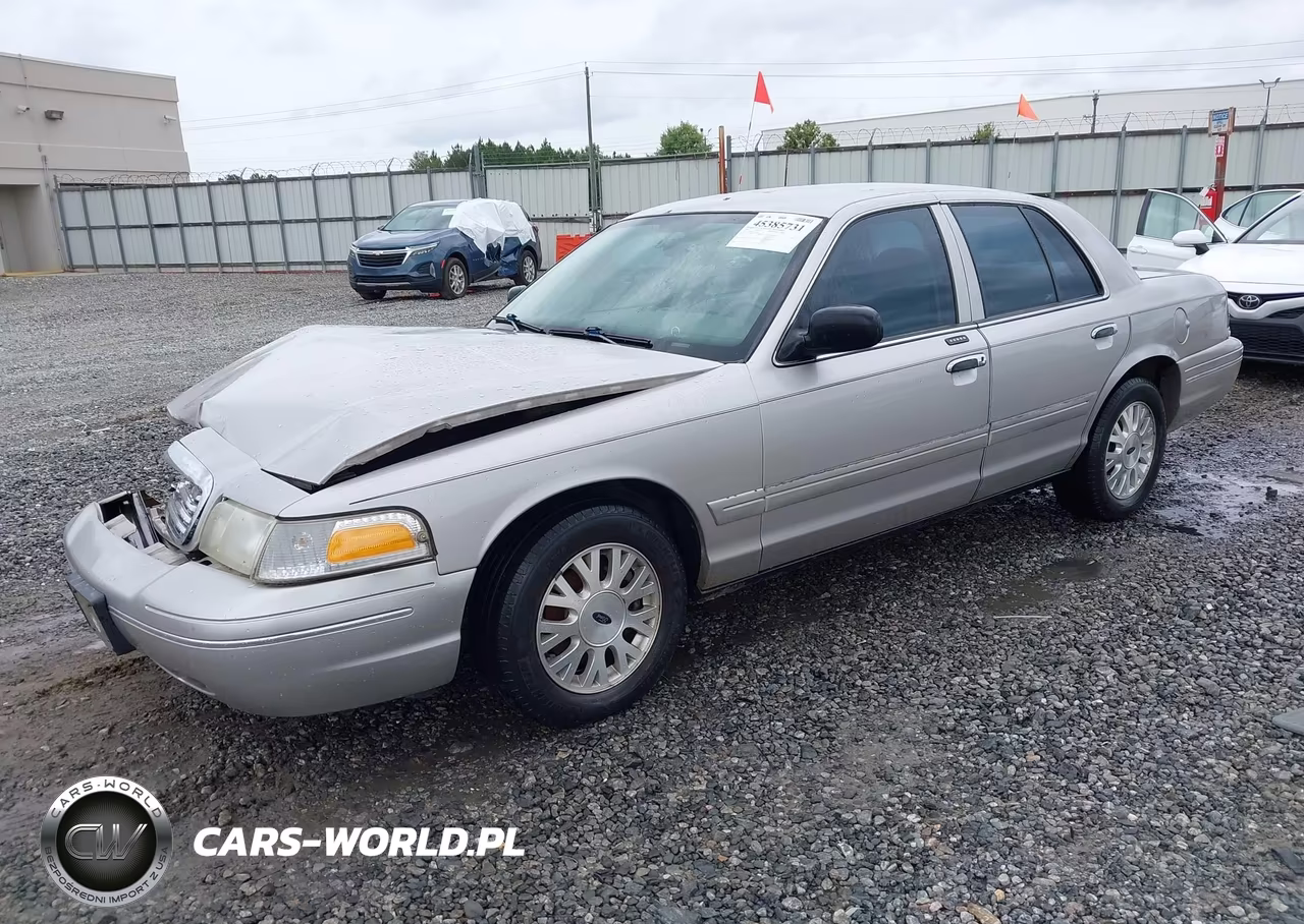 2004 Ford Crown Victoria Lx VIN:2FAFP74W64X110402 - 2