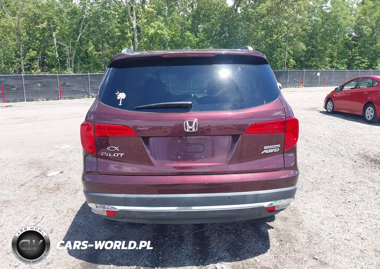 2017 Honda Pilot Touring VIN:5FNYF6H99HB077597 - 16