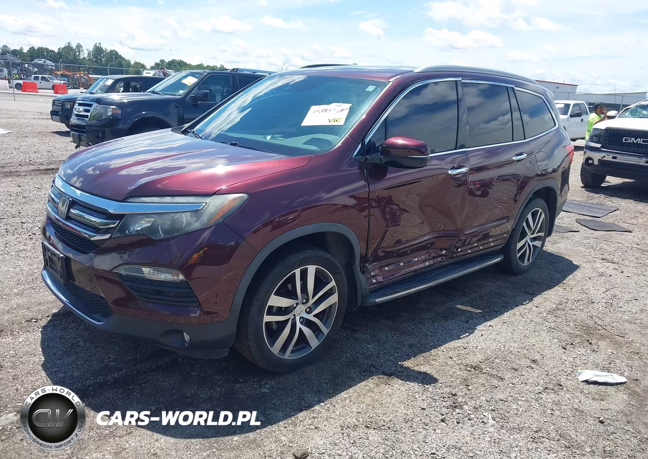 2017 Honda Pilot Touring VIN:5FNYF6H99HB077597 - 2