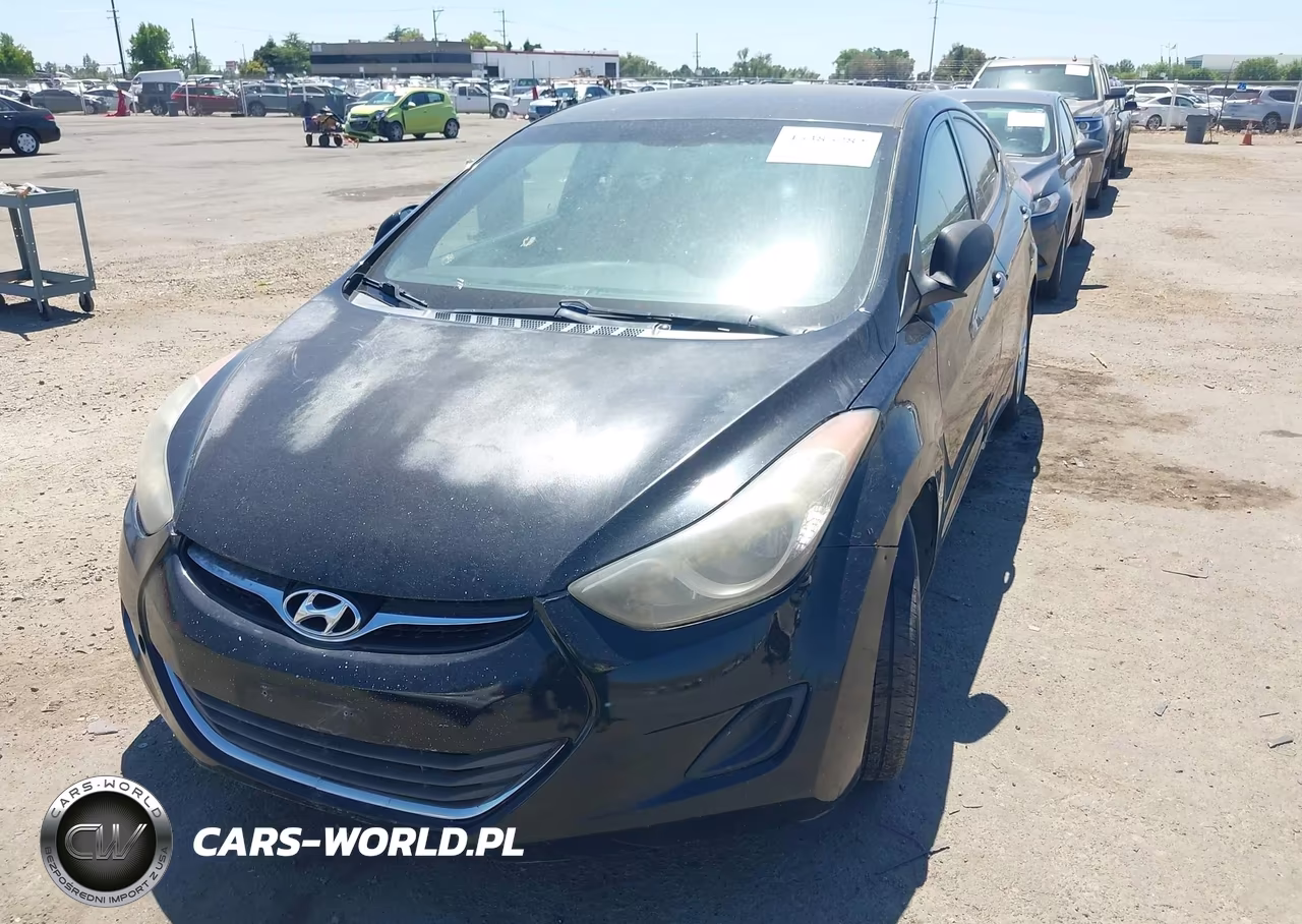 2013 Hyundai Elantra Gls VIN:5NPDH4AE5DH344928 - 2