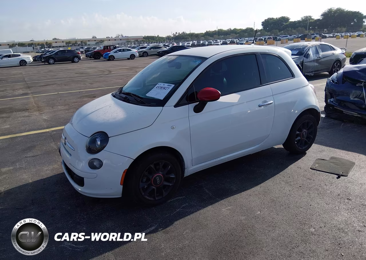2016 Fiat 500 Pop VIN:3C3CFFARXGT217925 - 2