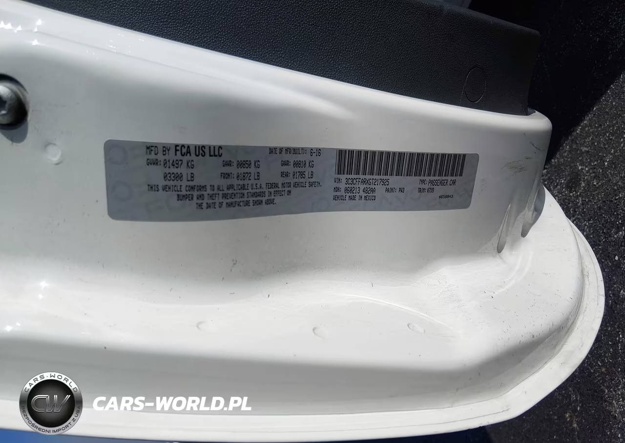 2016 Fiat 500 Pop VIN:3C3CFFARXGT217925 - 9