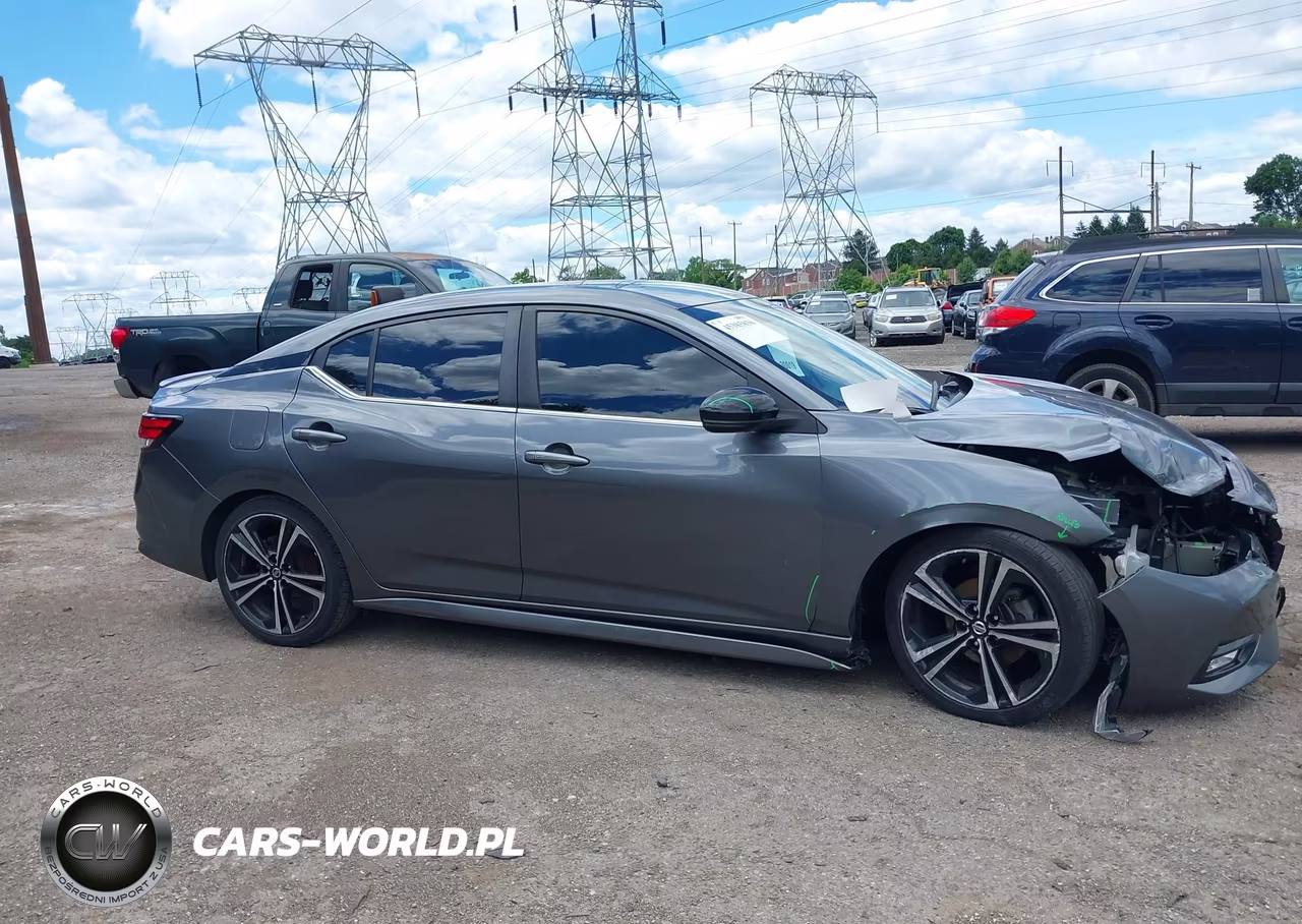 2021 Nissan Sentra Sr Xtronic Cvt VIN:3N1AB8DV4MY200624 - 14