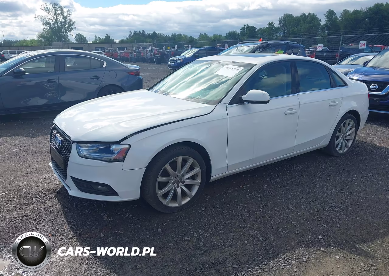2013 Audi A4 2.0T Premium VIN:WAUFFAFL9DN008376 - 2