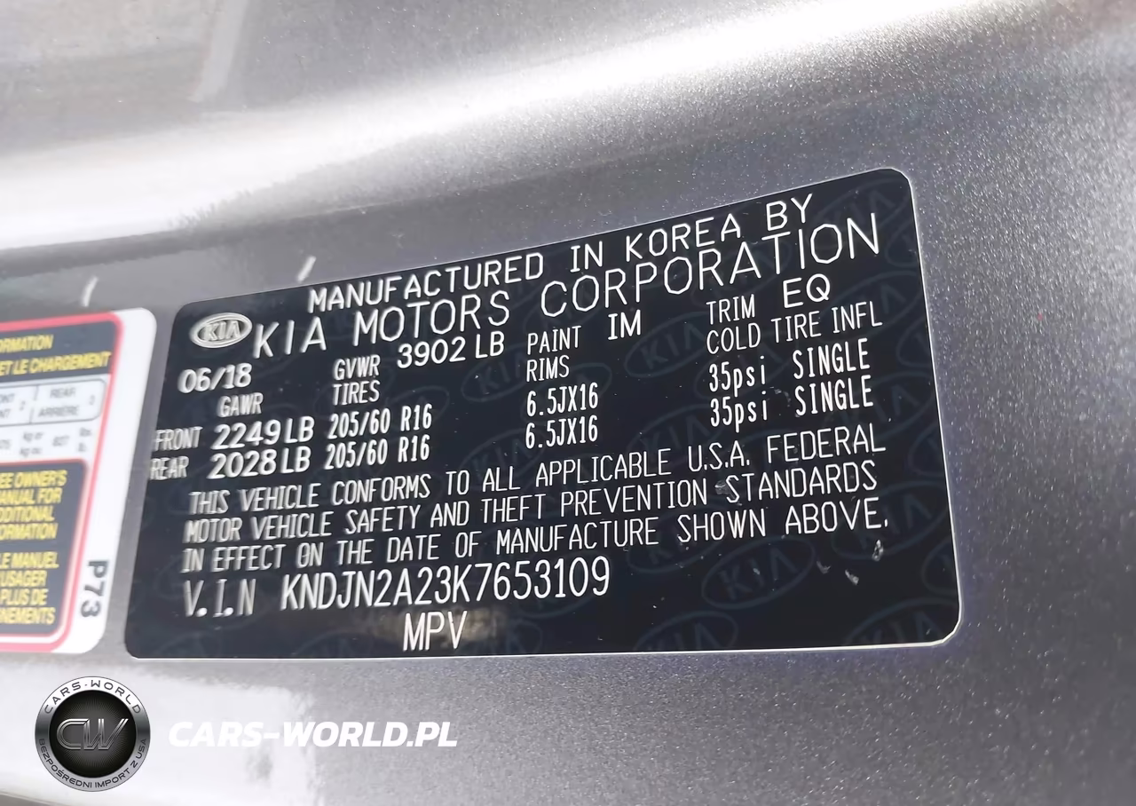 2019 Kia Soul VIN:KNDJN2A23K7653109 - 9