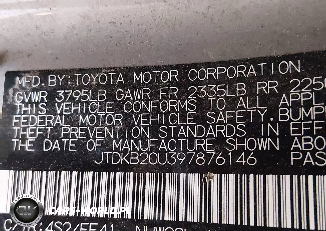 2009 Toyota Prius VIN:JTDKB20U397876146 - 9