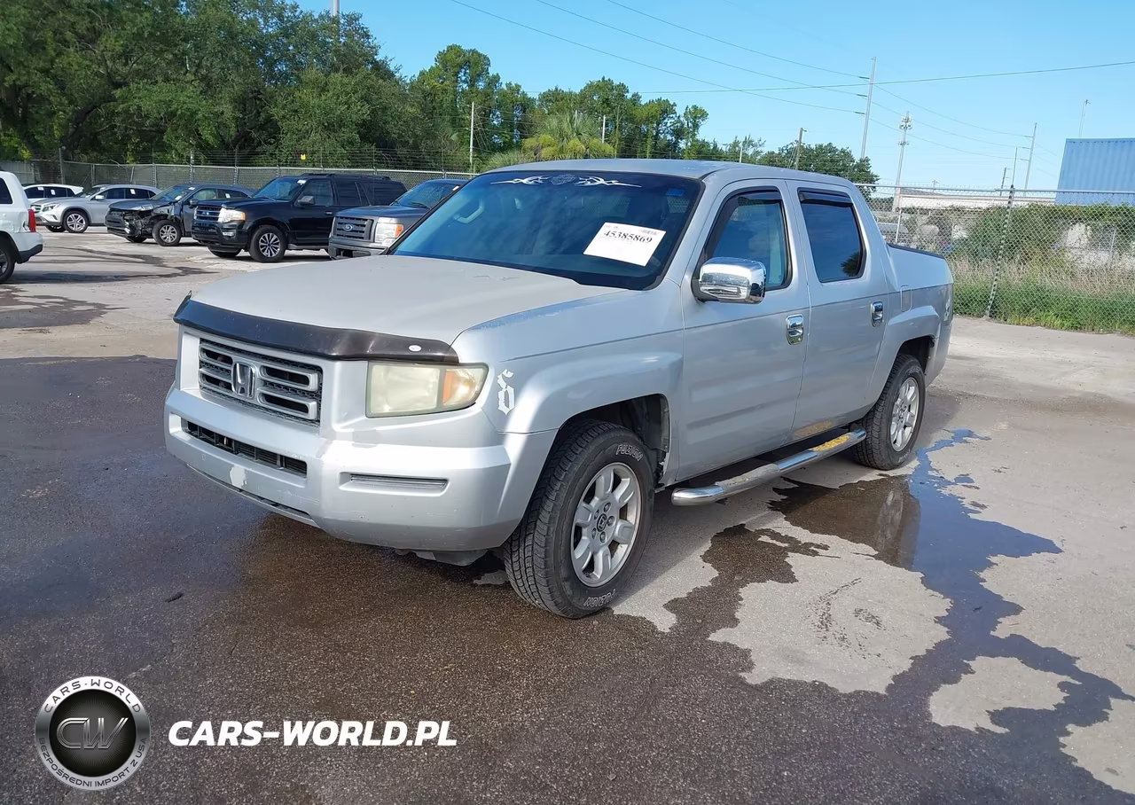 2006 Honda Ridgeline Rts VIN:2HJYK164X6H573677 - 2