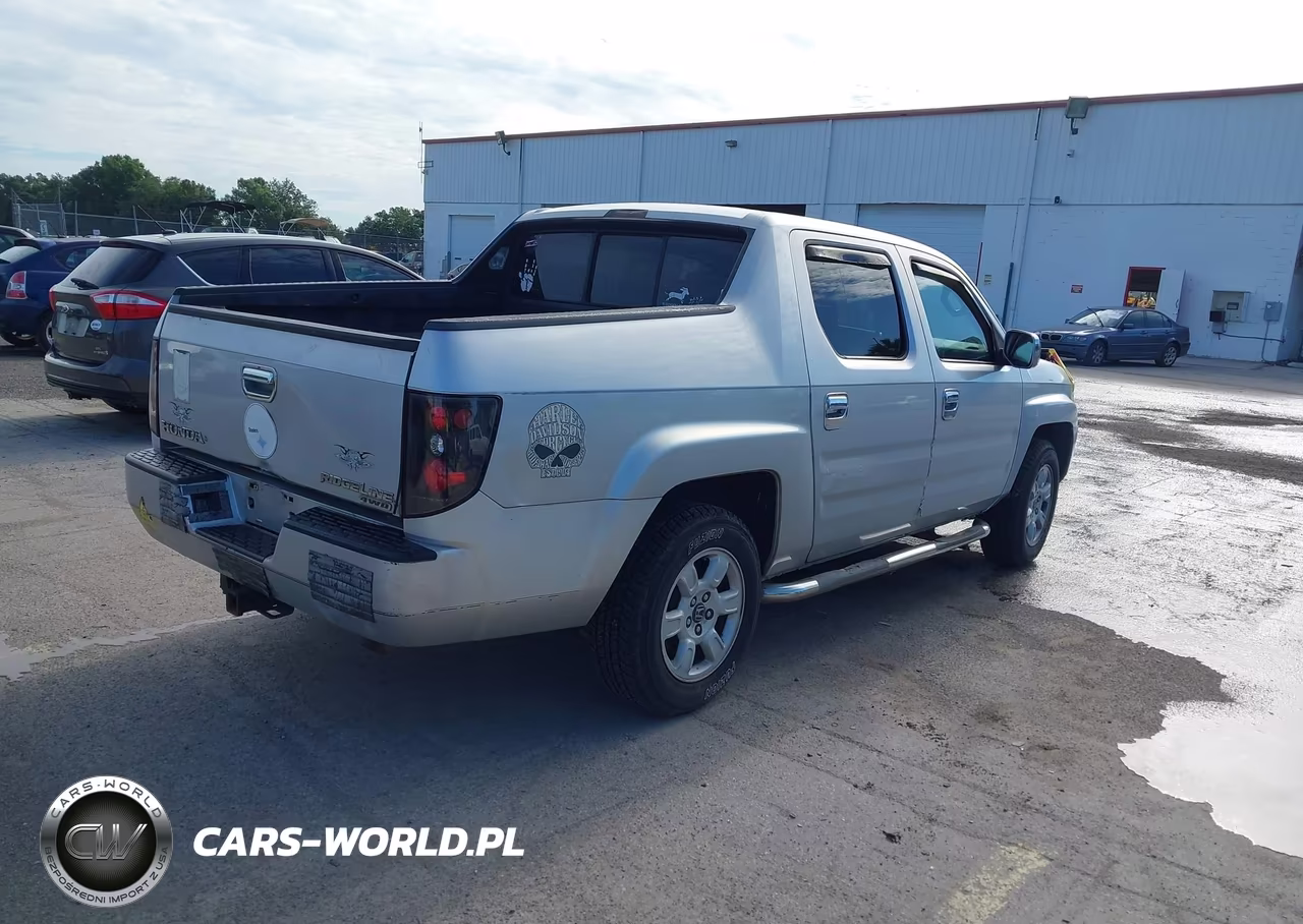 2006 Honda Ridgeline Rts VIN:2HJYK164X6H573677 - 4