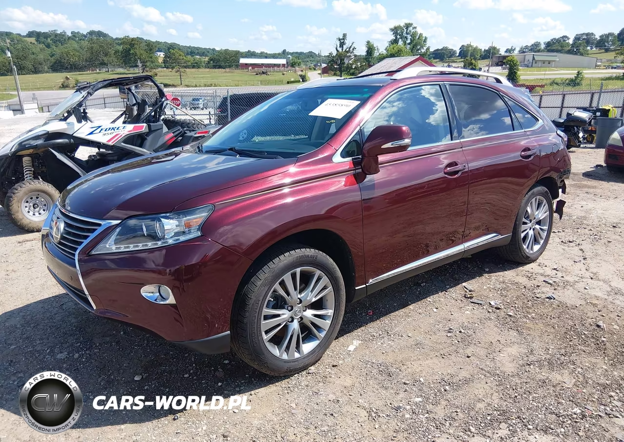 2013 Lexus Rx 350 VIN:2T2ZK1BA5DC109784 - 2