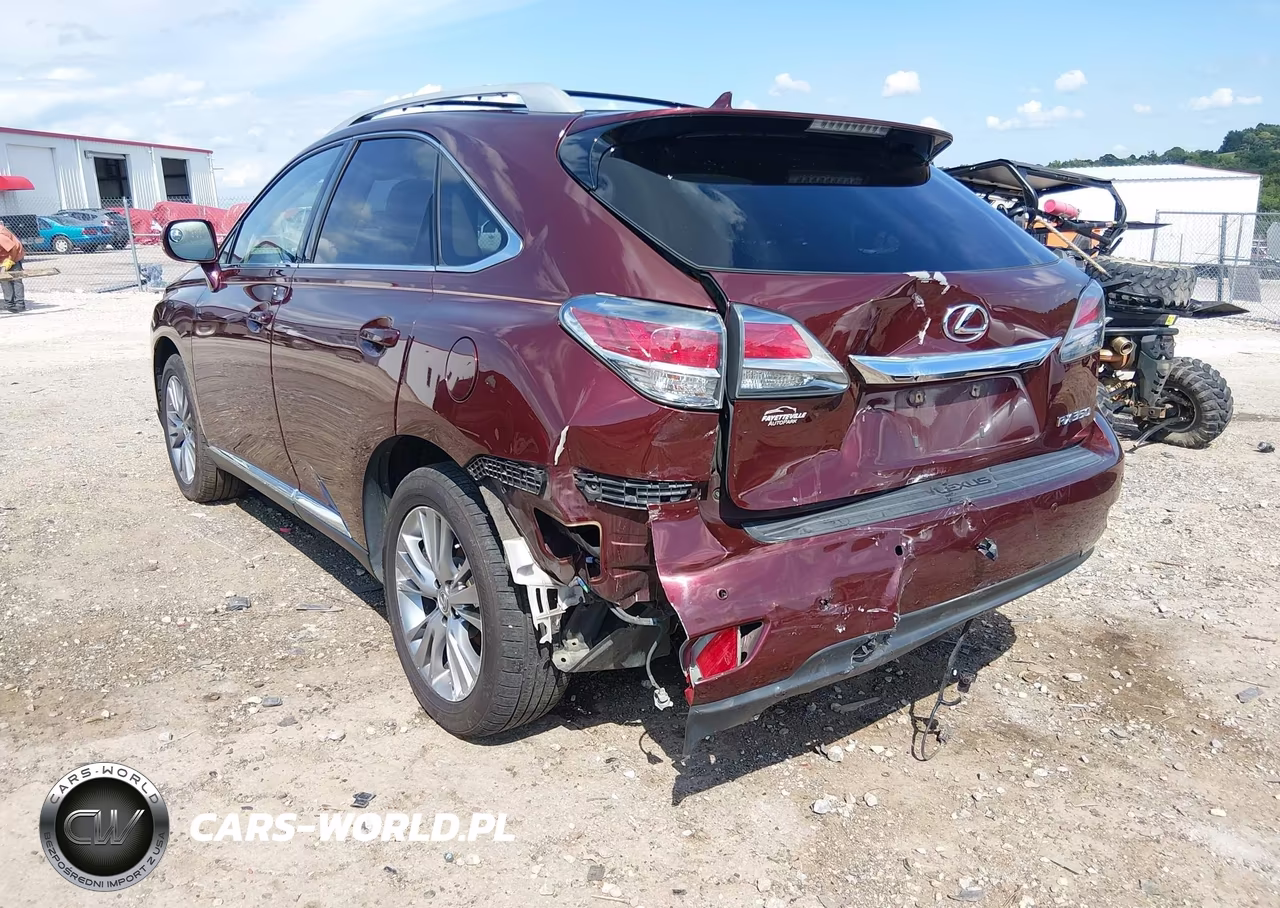 2013 Lexus Rx 350 VIN:2T2ZK1BA5DC109784 - 6