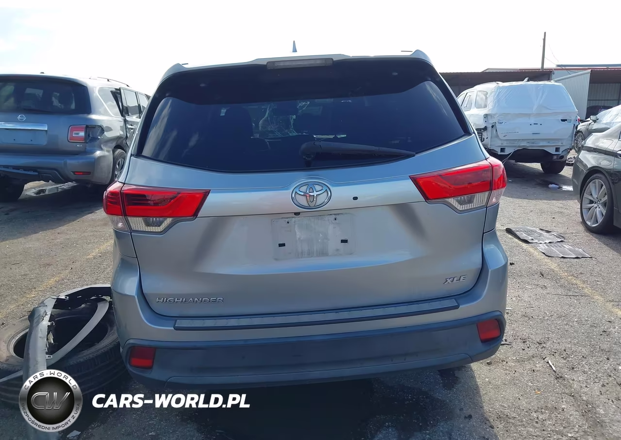 2017 Toyota Highlander Xle VIN:5TDKZRFH2HS512447 - 17