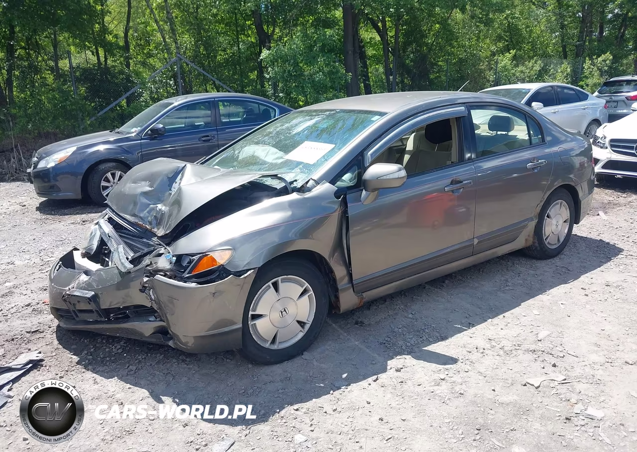 2008 Honda Civic Hybrid VIN:JHMFA362X8S008574 - 2