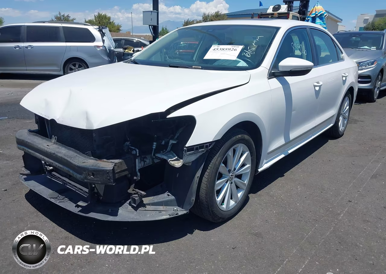 2012 Volkswagen Passat 2.5L Sel VIN:1VWCP7A34CC062768 - 2