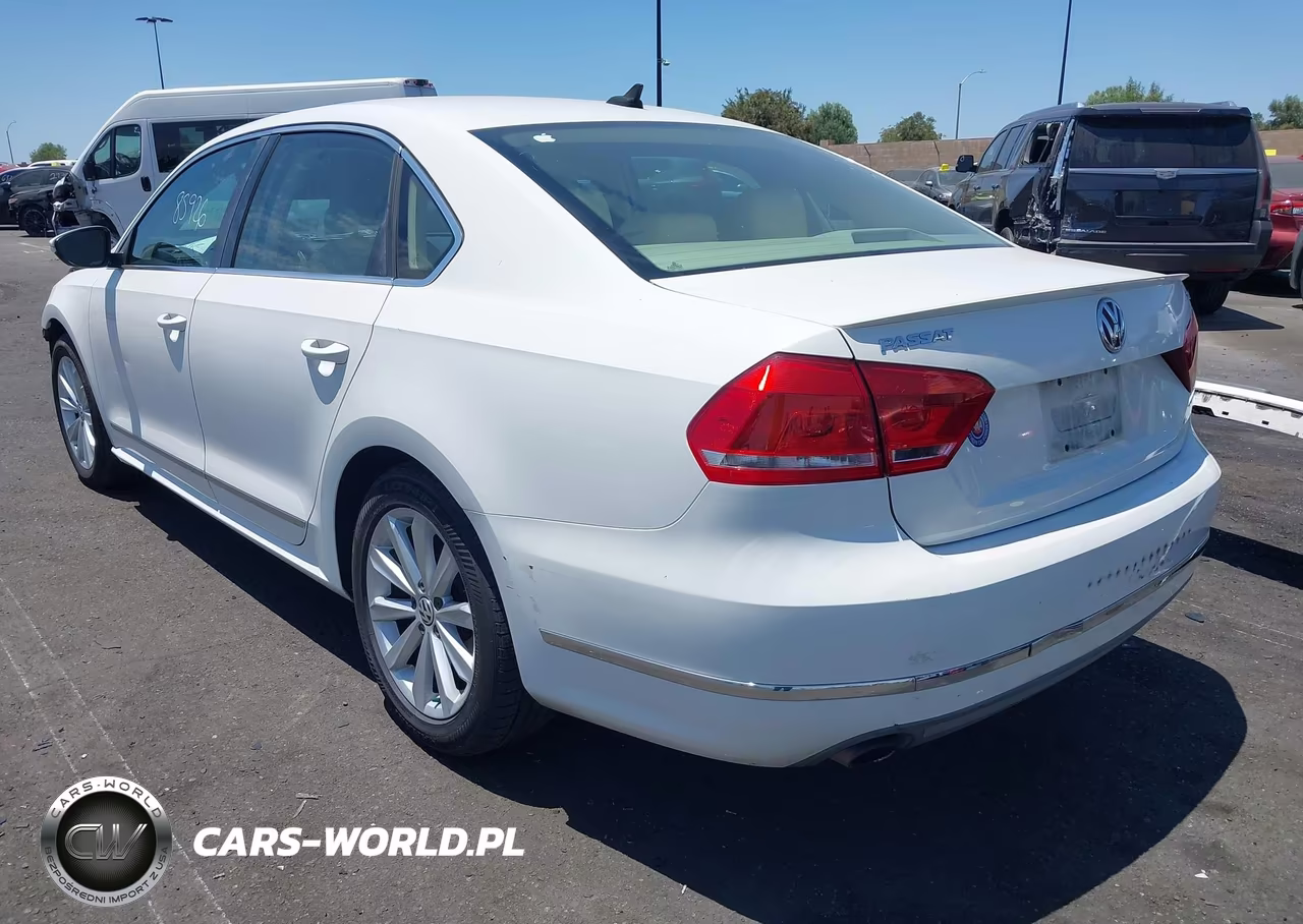 2012 Volkswagen Passat 2.5L Sel VIN:1VWCP7A34CC062768 - 3