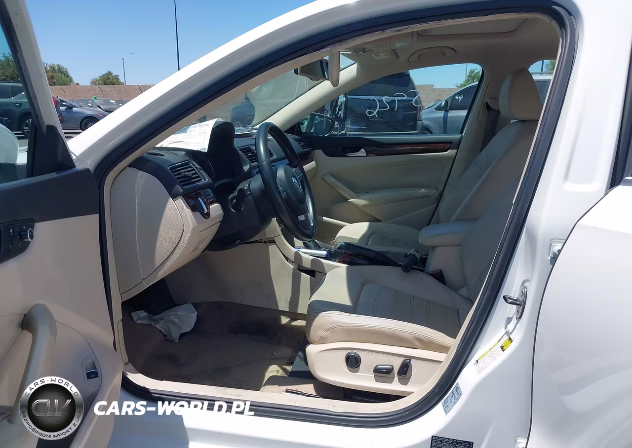 2012 Volkswagen Passat 2.5L Sel VIN:1VWCP7A34CC062768 - 5