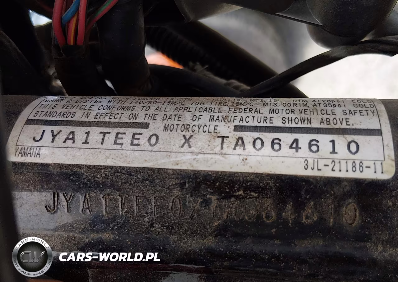 1996 Yamaha Xv1100 S VIN:JYA1TEE0XTA064610 - 10