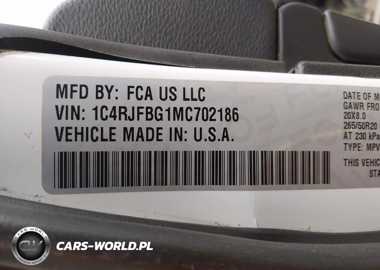 2021 Jeep Grand Cherokee 80Th Anniversary 4X4 VIN:1C4RJFBG1MC702186 - 9