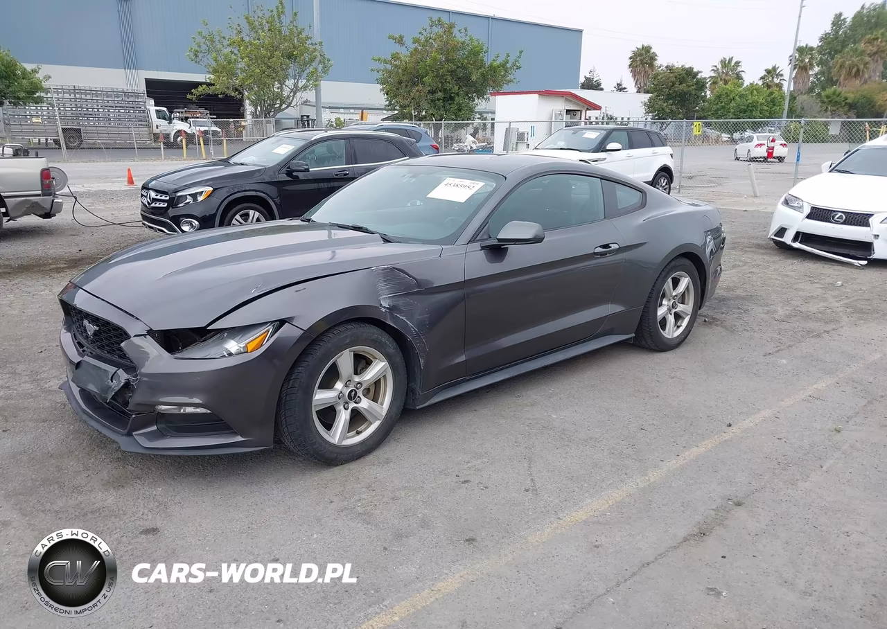 2017 Ford Mustang V6 VIN:1FA6P8AM7H5301214 - 2