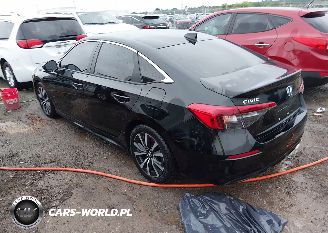 2022 Honda Civic Ex VIN:JHMFE1F73NX004983 - 3
