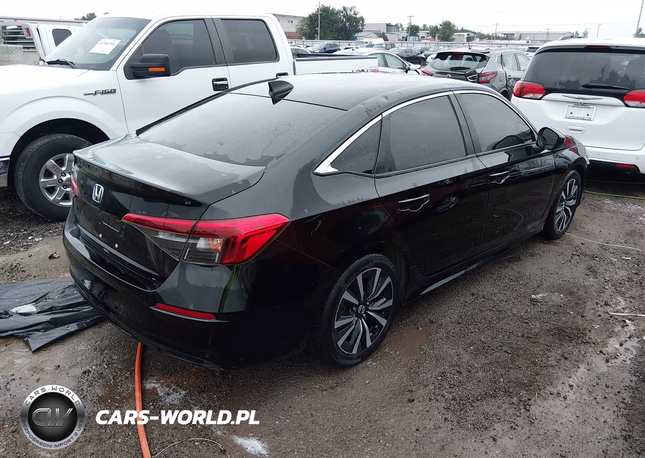 2022 Honda Civic Ex VIN:JHMFE1F73NX004983 - 4