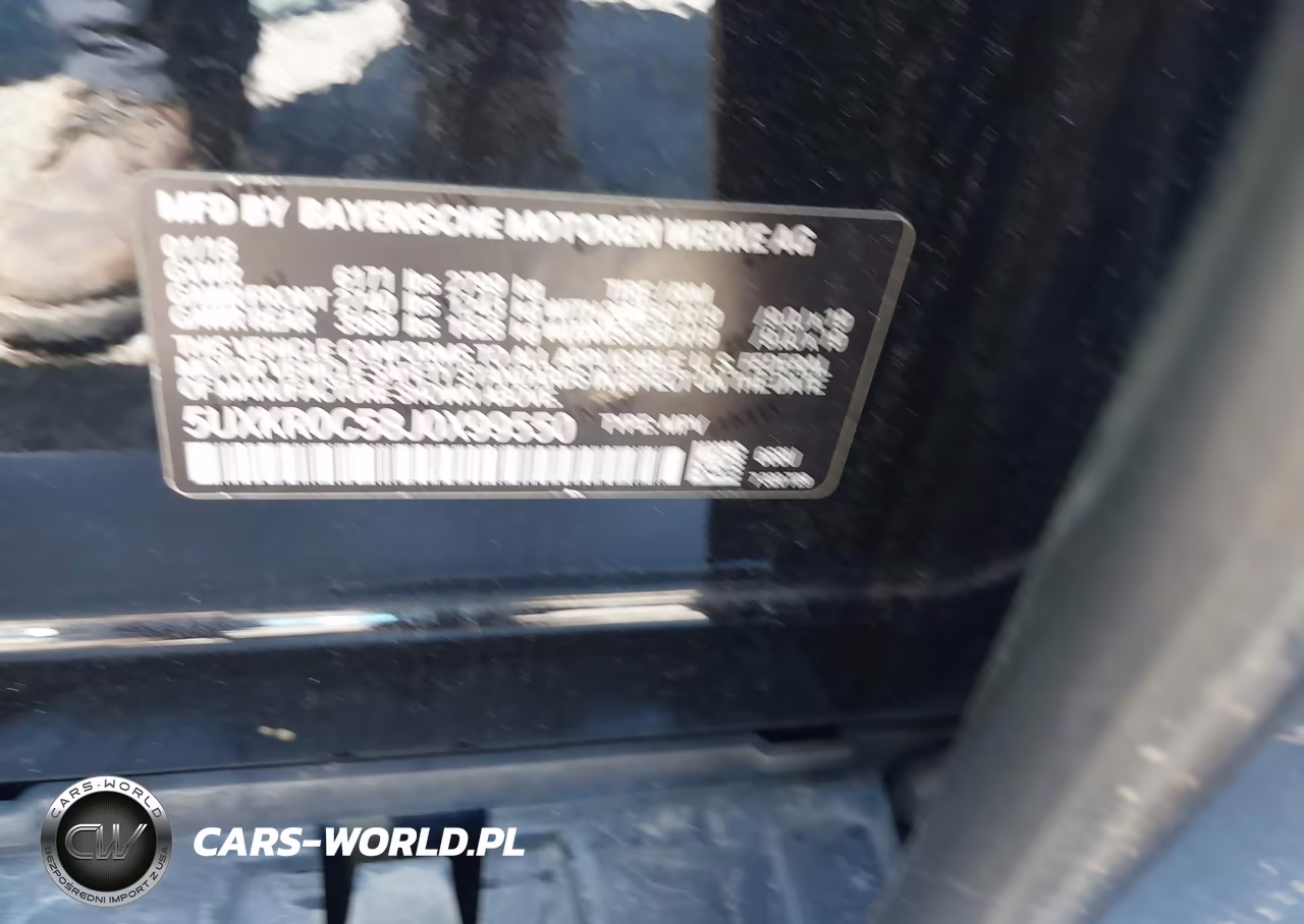 2018 BMW X5 xDrive35I VIN:5UXKR0C58J0X99550 - 9