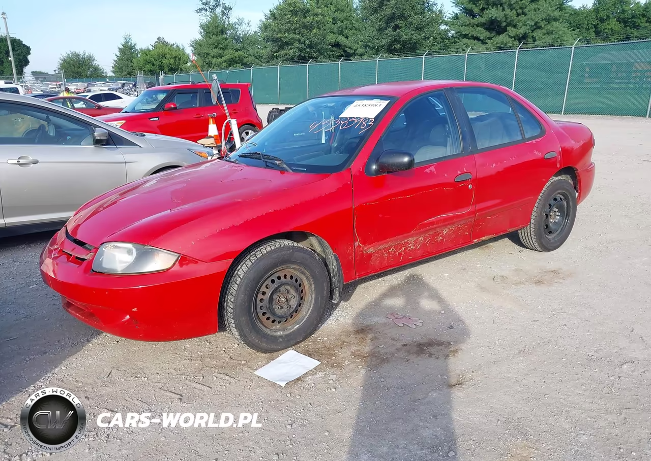 2004 Chevrolet Cavalier VIN:1G1JC52F847365803 - 2