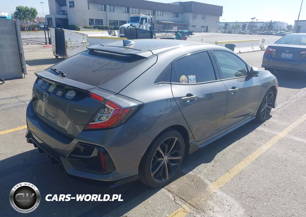 2021 Honda Civic Sport VIN:SHHFK7H45MU418970 - 4