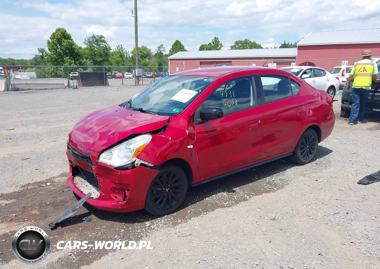 2020 Mitsubishi Mirage G4 VIN:ML32F4FJ5LHF09883 - 2